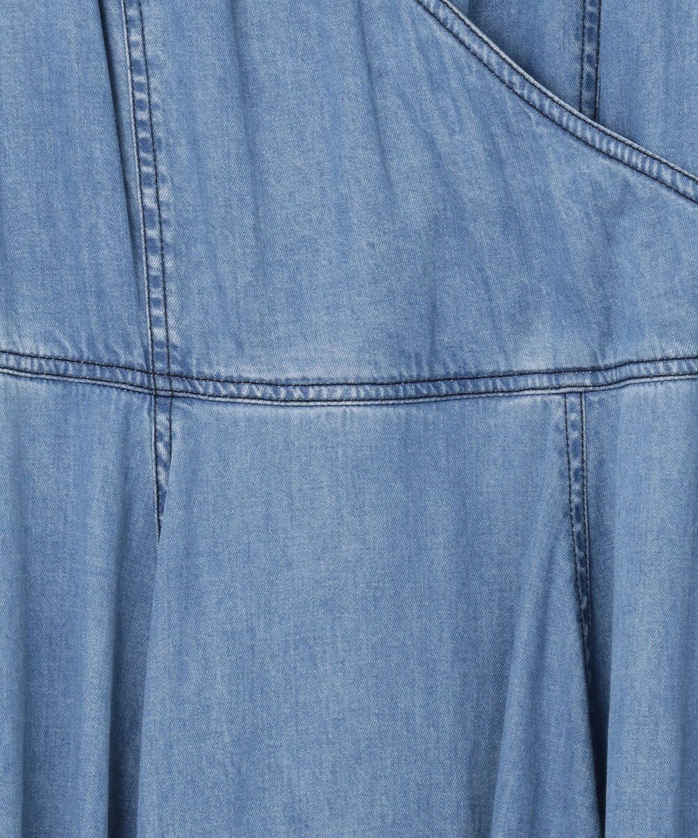 カシュクールデニムワンピース Grace Continental Grace Continental グレースコンチネンタル 通販