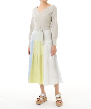 カシュクールニットワンピース Grace Continental Grace Continental グレースコンチネンタル 通販
