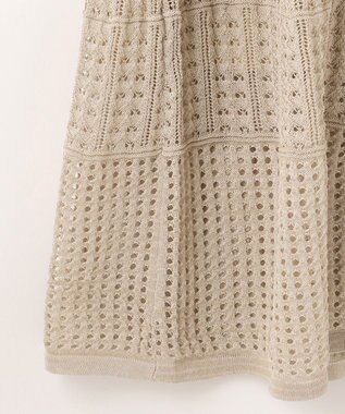 透カシ編ニットワンピース Grace Continental Grace Continental グレースコンチネンタル 通販