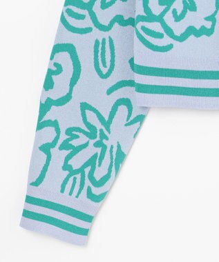 グレースコンチネンタル  フラワー柄　セットアップ Tシャツ/カットソー(七分/長袖) 安い 商品
