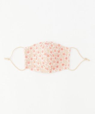 GRACE CONTINENTAL レースプリントマスク ピンク