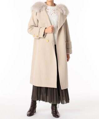 フードファー付ウールコート2 Grace Continental Grace Continental グレースコンチネンタル 通販