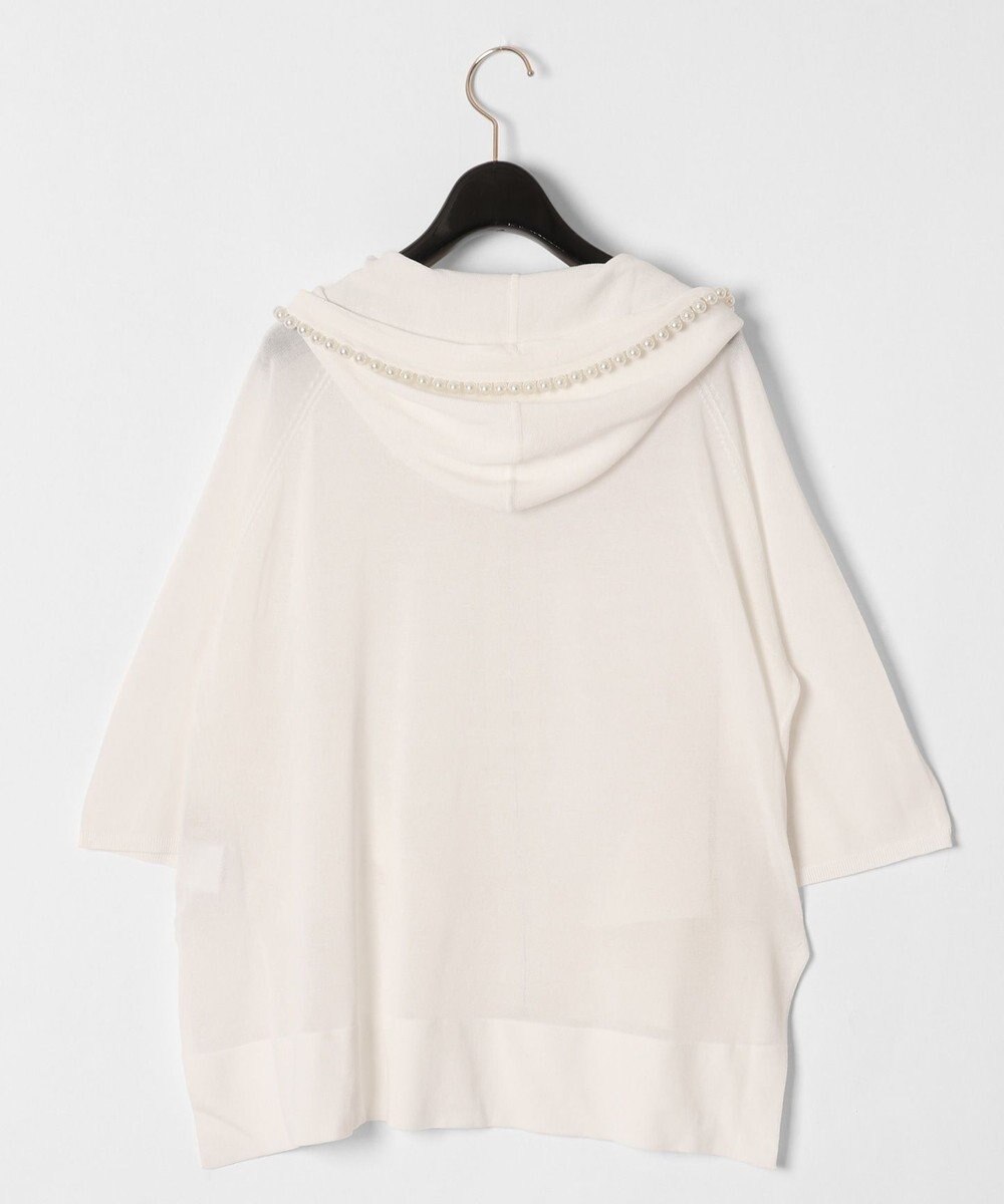 GRACE CONTINENTAL パールニットフーディー