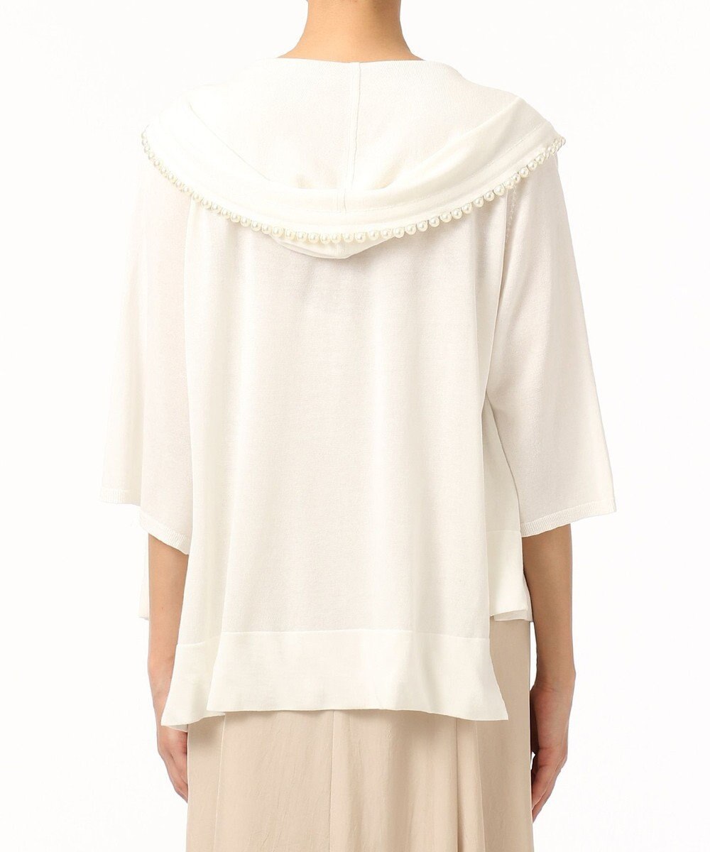 GRACE CONTINENTAL パールニットフーディー 