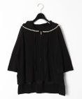 GRACE CONTINENTAL パールニットフーディー