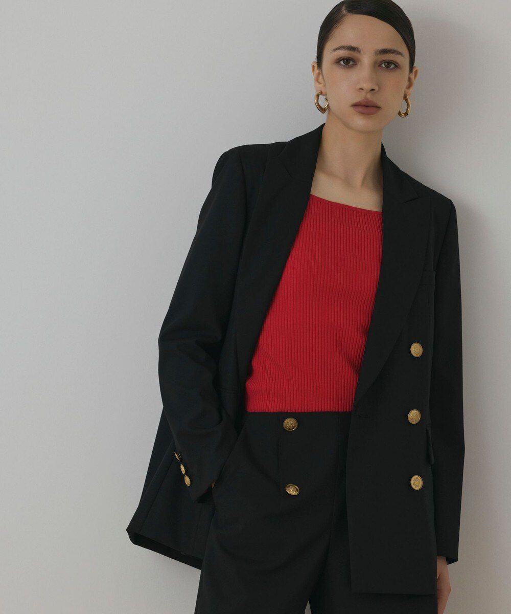 状態良　Grace Class 黒 ダブルブレストジャケット ダブルブレストジャケット （テーラードジャケット）｜GRACE