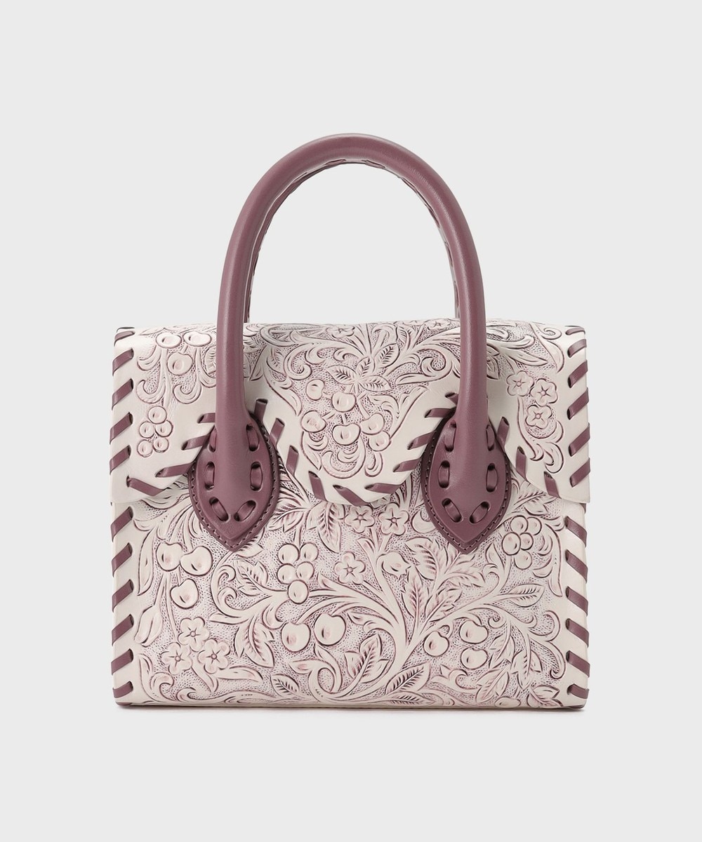 新品同様 Carving Tribes ハンドバッグ グレースコンチネンタル Carving Tribes（カービング トライブス） WOMEN GRACE CONTINENTAL