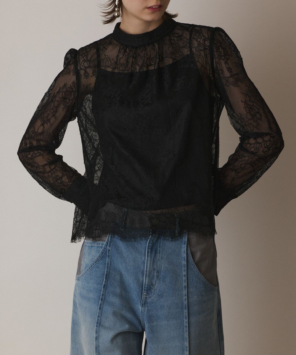 【美品】GRACE CONTINENTALシャーリングレーストップス シャーリングトップ / GRACE CONTINENTAL | GRACE CONTINENTAL