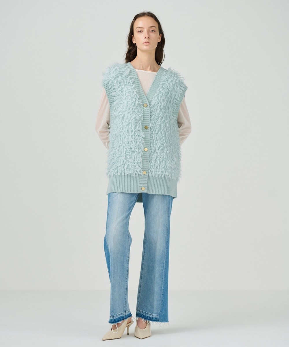 ストライプレースフレアスカート / GRACE CONTINENTAL | GRACE