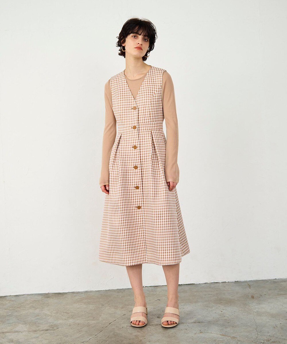 フラワー刺繍ノースリーブワンピース / GRACE CONTINENTAL | GRACE