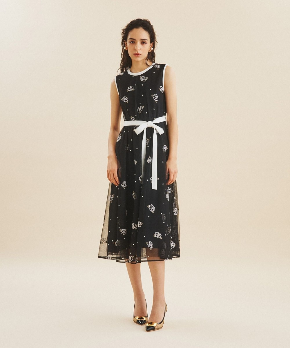 スター刺繍フレアドレス / GRACE CONTINENTAL | GRACE