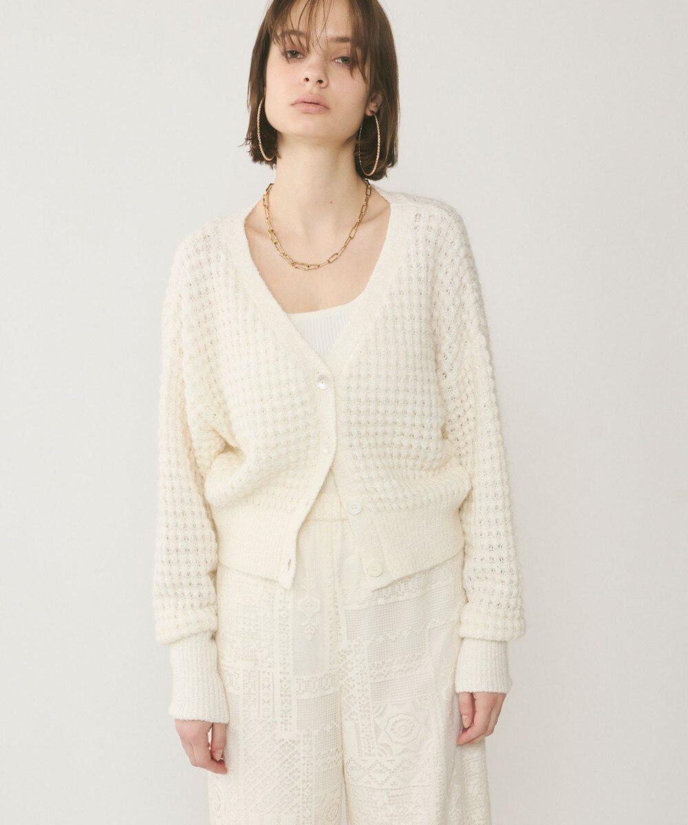 ツイードニットzipカーディガン / GRACE CONTINENTAL | GRACE