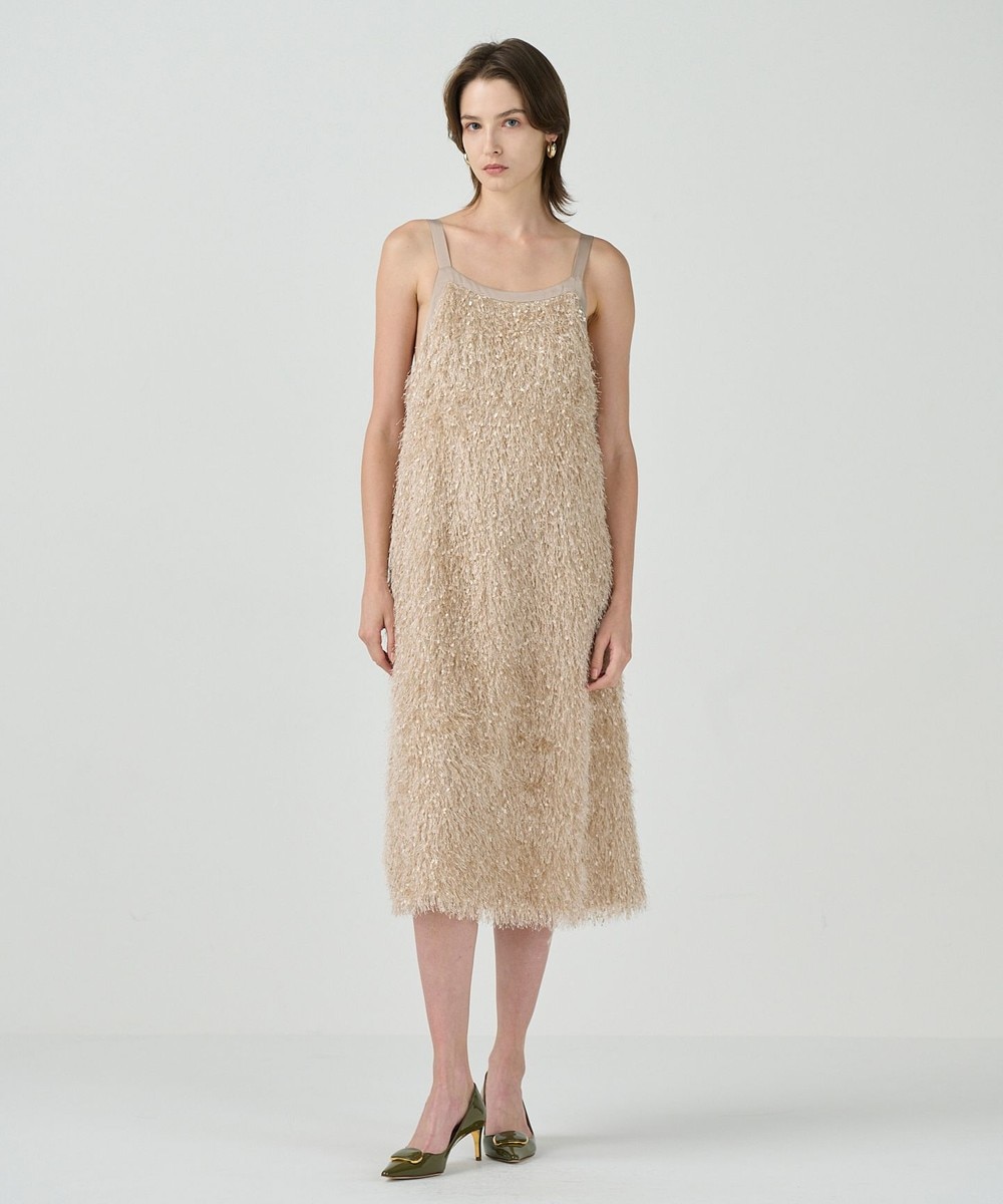 2024SS【新品タグ付き✨】トリアセプリーツパンツ グレースコンチネンタル トリアセサテンワイドパンツ / GRACE CONTINENTAL | GRACE