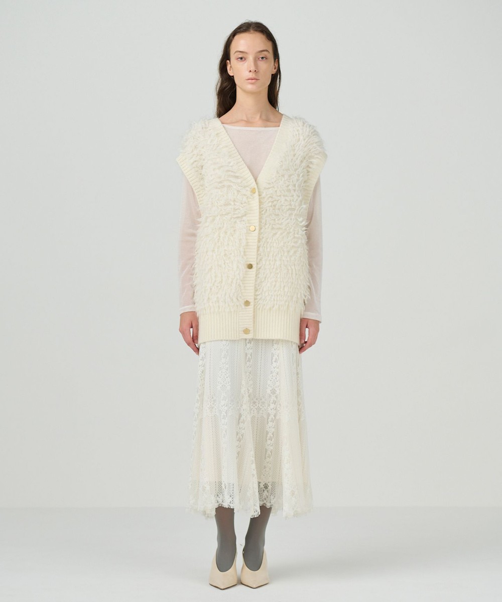 シフォントリミングレーススカート / GRACE CONTINENTAL | GRACE