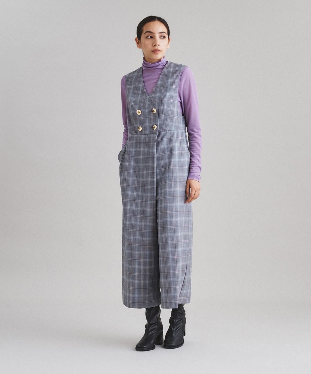 A16236 美品 DEVOA リネン和紙　バルーンパンツ　グレー　3 A16236 美品 DEVOA リネン和紙 バルーンパンツ グレー 3 A16236