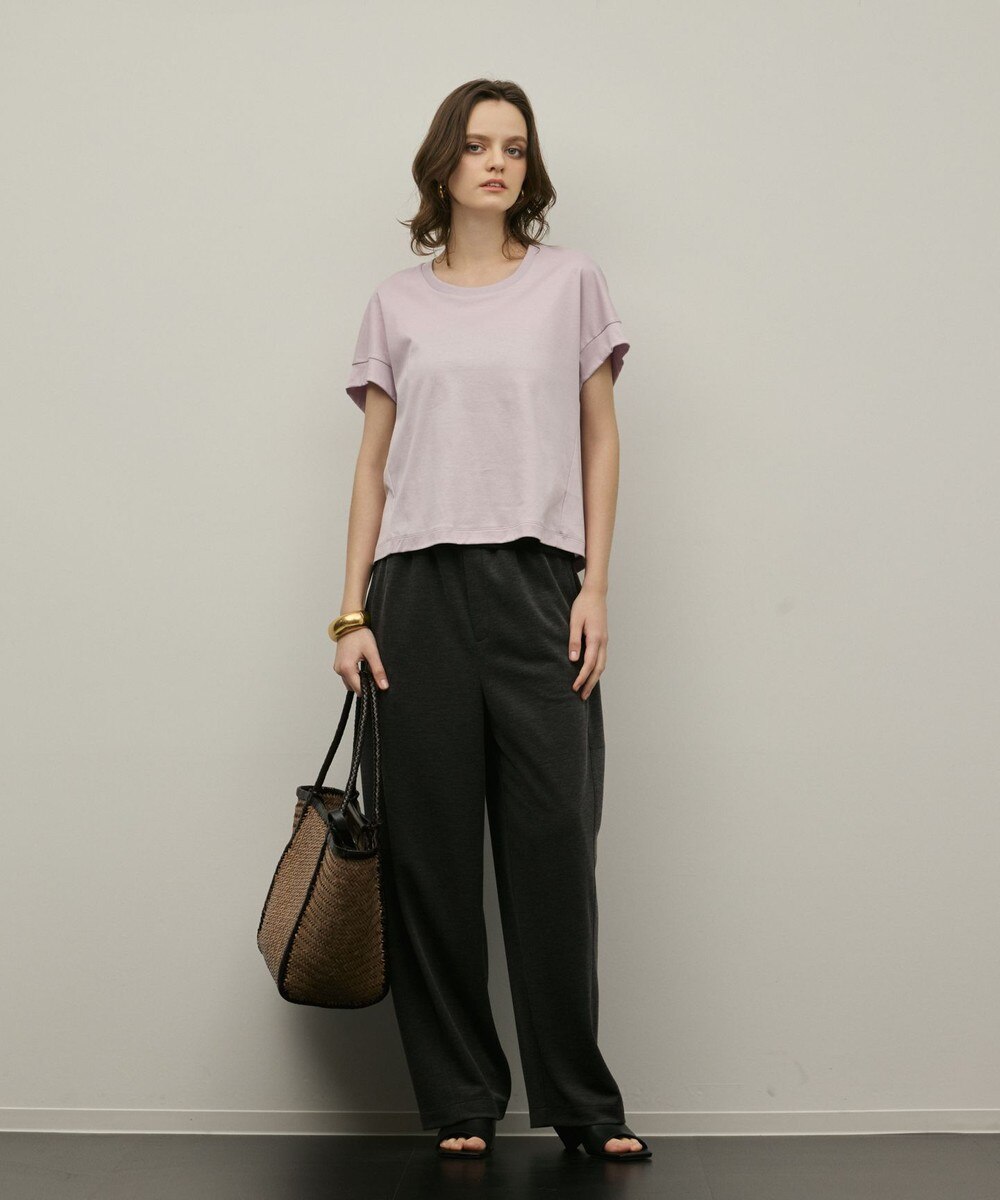 グレースコンチネンタル シフォンスリーブニットトップ シフォンスリーブカットトップ / GRACE CONTINENTAL | GRACE