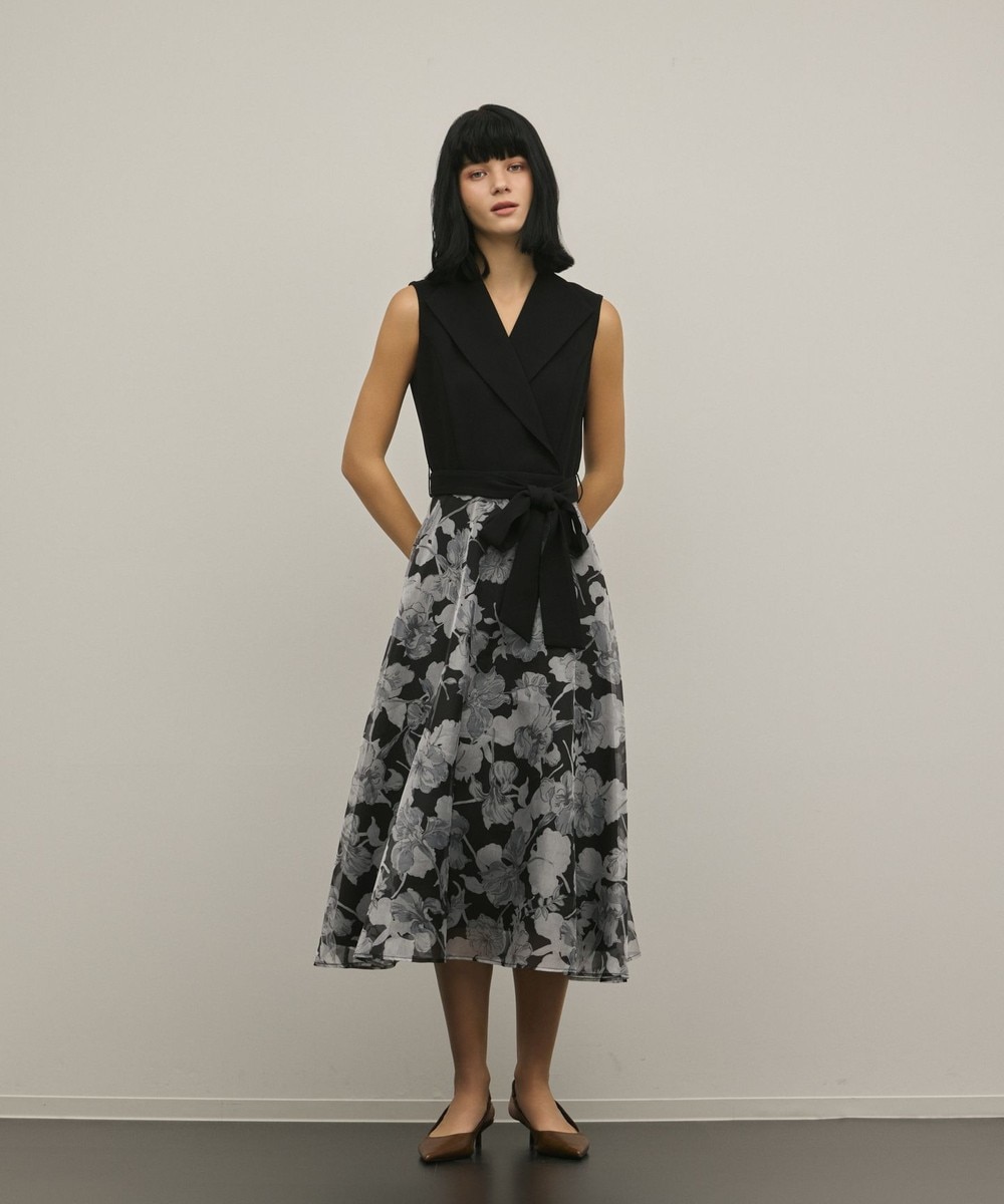 フラワージャガードテーラードレス / GRACE CONTINENTAL | GRACE