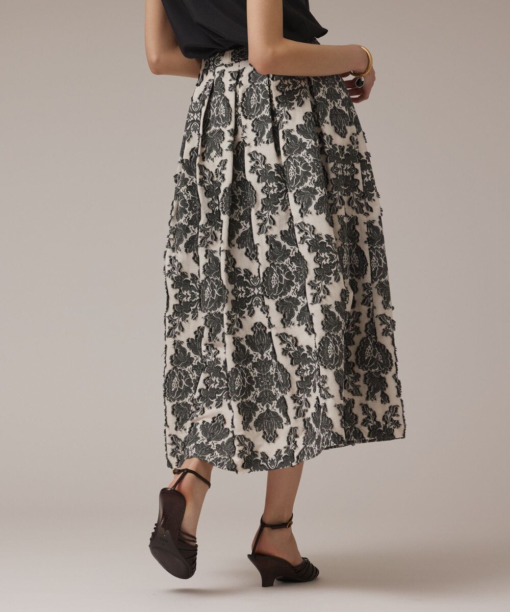 グレースコンチネンタル✨ジャガードskirt❤️ ジャガードタックスカート / GRACE CONTINENTAL | GRACE