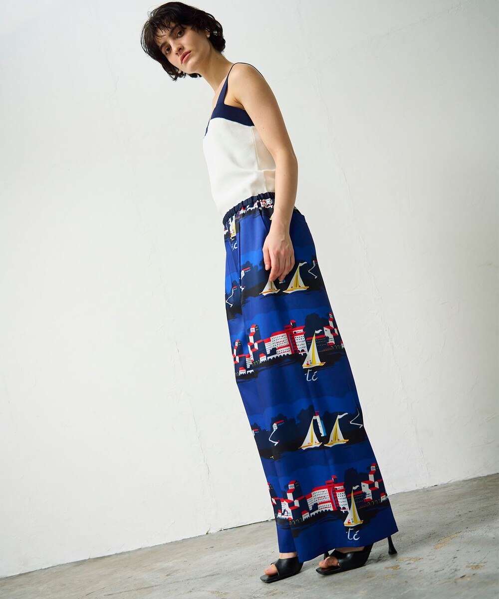 マリンプリントシャツドレス / GRACE CONTINENTAL | GRACE CONTINENTAL