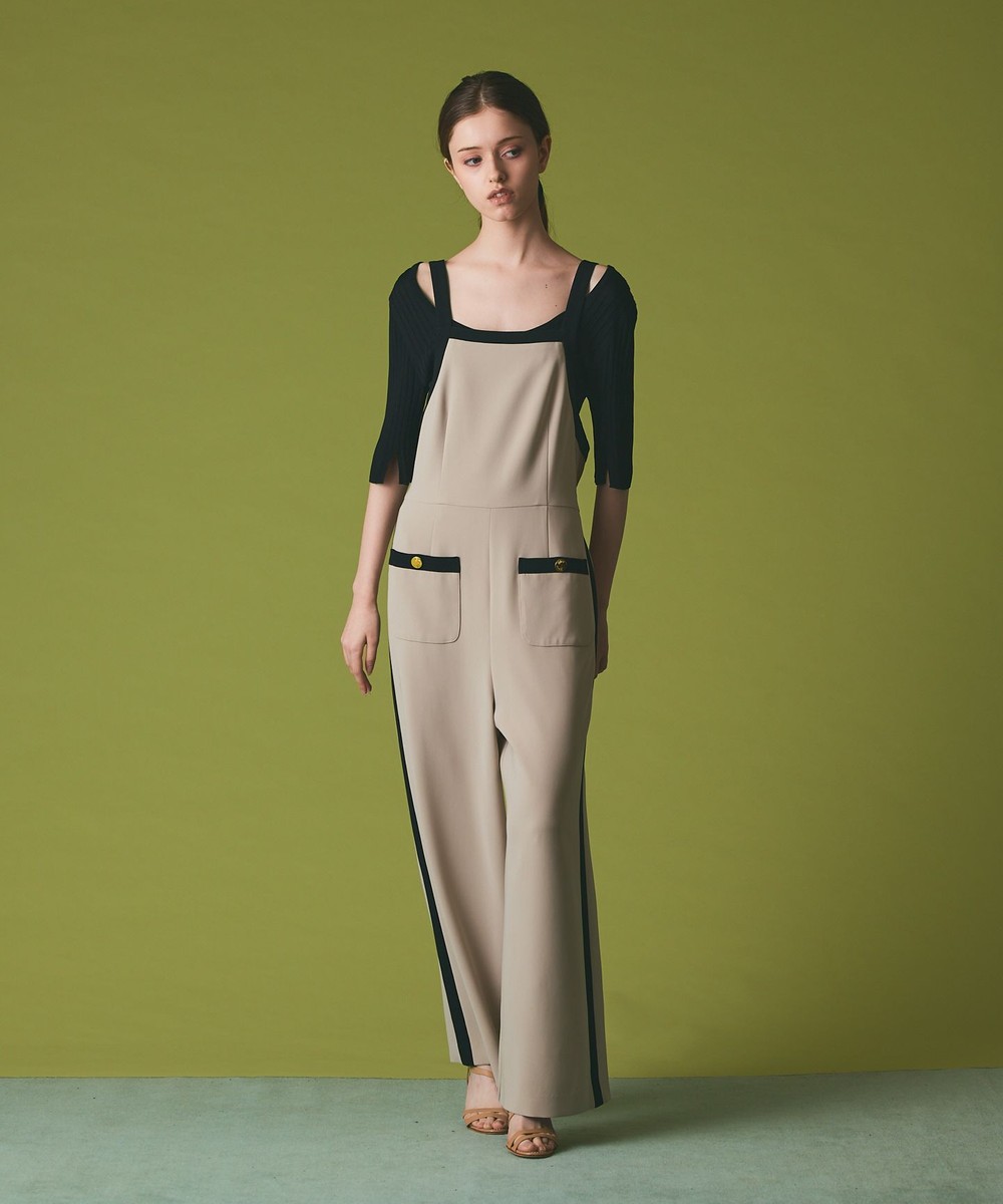 【美品】グレースコンチネンタル ダイアグラム♡ノースリーブ オールインワン Diagram（ダイアグラム） WOMEN オールインワン・サロペット GRACE