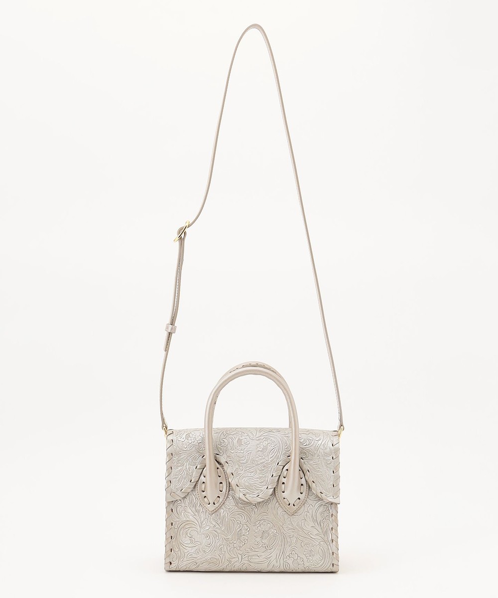 【美品】GRACE CONTINENTAL フラワーシェルクラッチ パールフラワークラッチバッグ / GRACE CONTINENTAL | GRACE