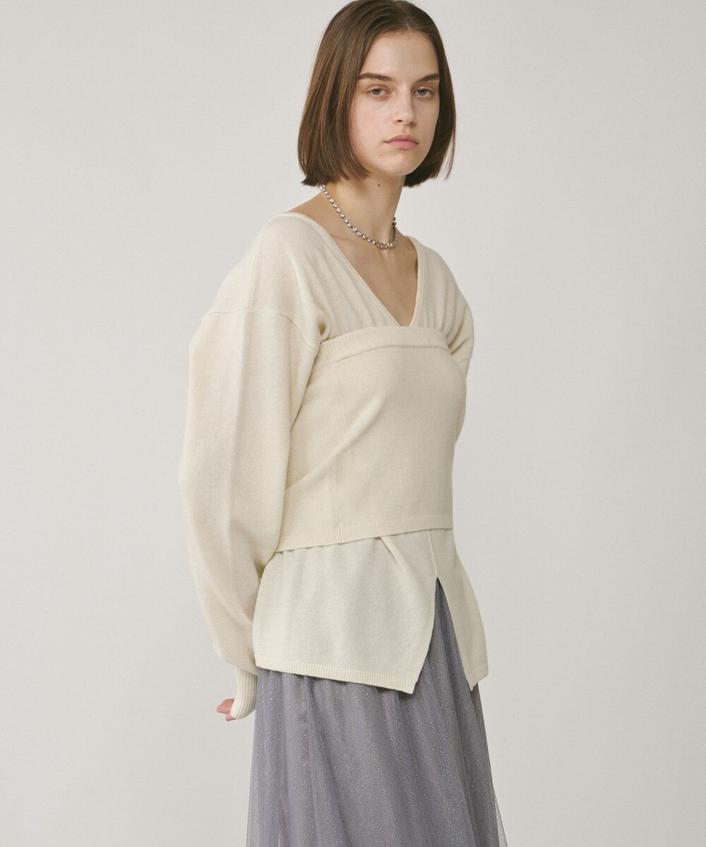 ヘリンボーンネップコート / GRACE CONTINENTAL | GRACE