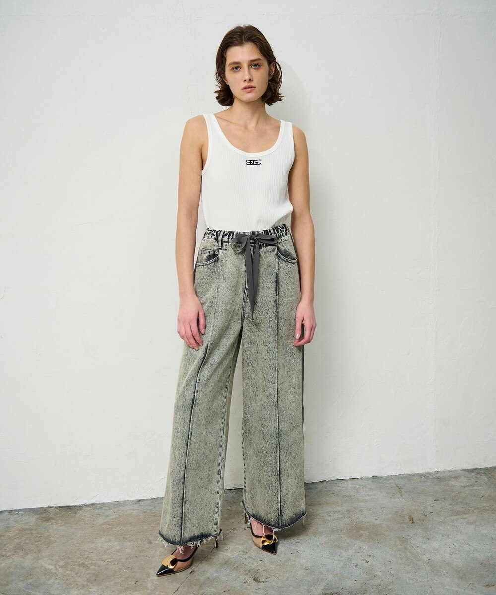 タキシードワイドパンツ / GRACE CONTINENTAL | GRACE CONTINENTAL