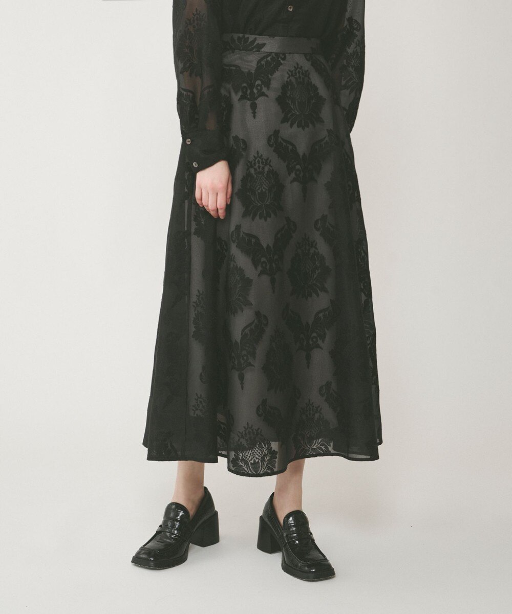 モールレース刺繍スカート / GRACE CONTINENTAL | GRACE