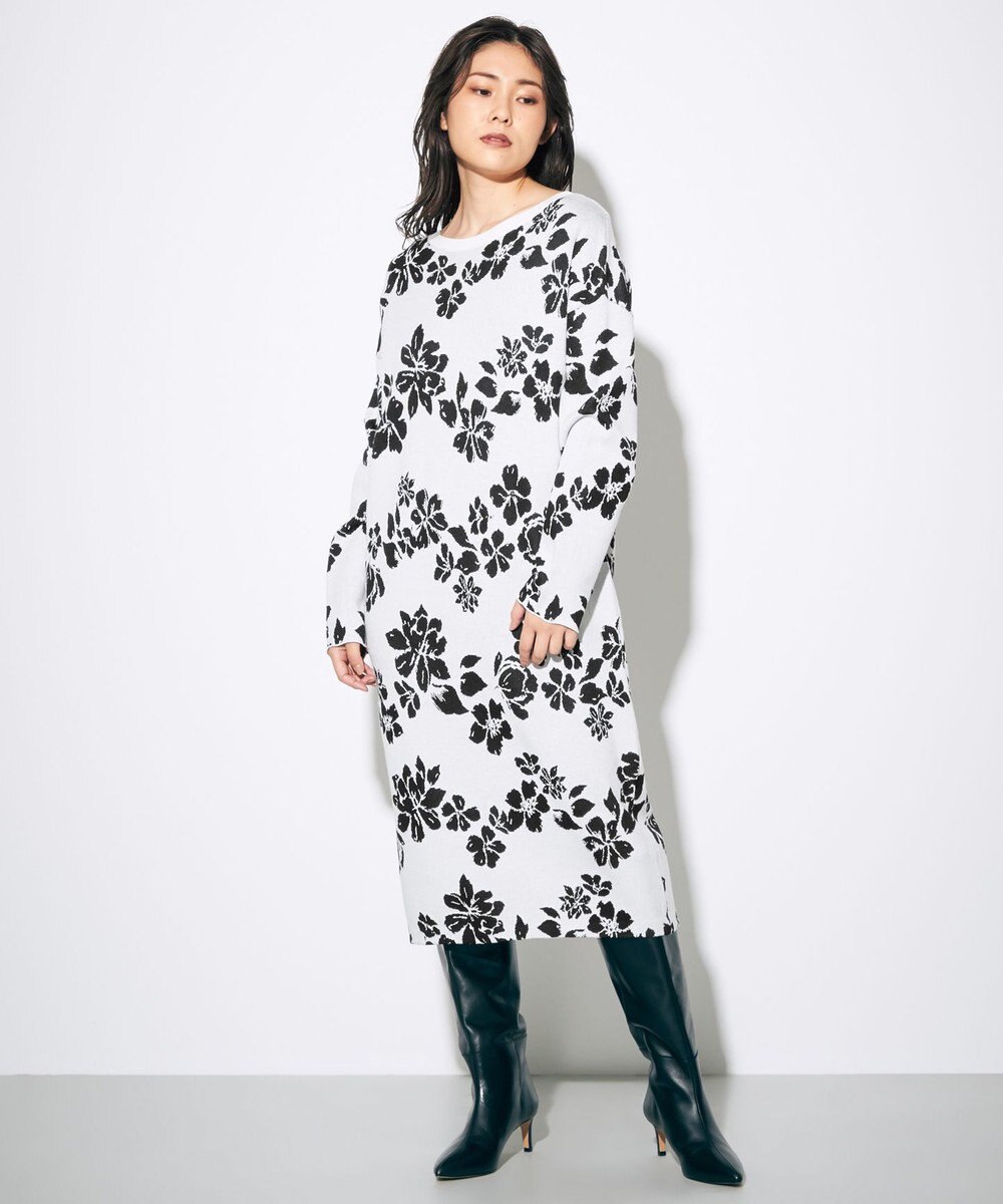 マルチフラワーjqニットワンピース Grace Continental Grace Continental グレースコンチネンタル 通販