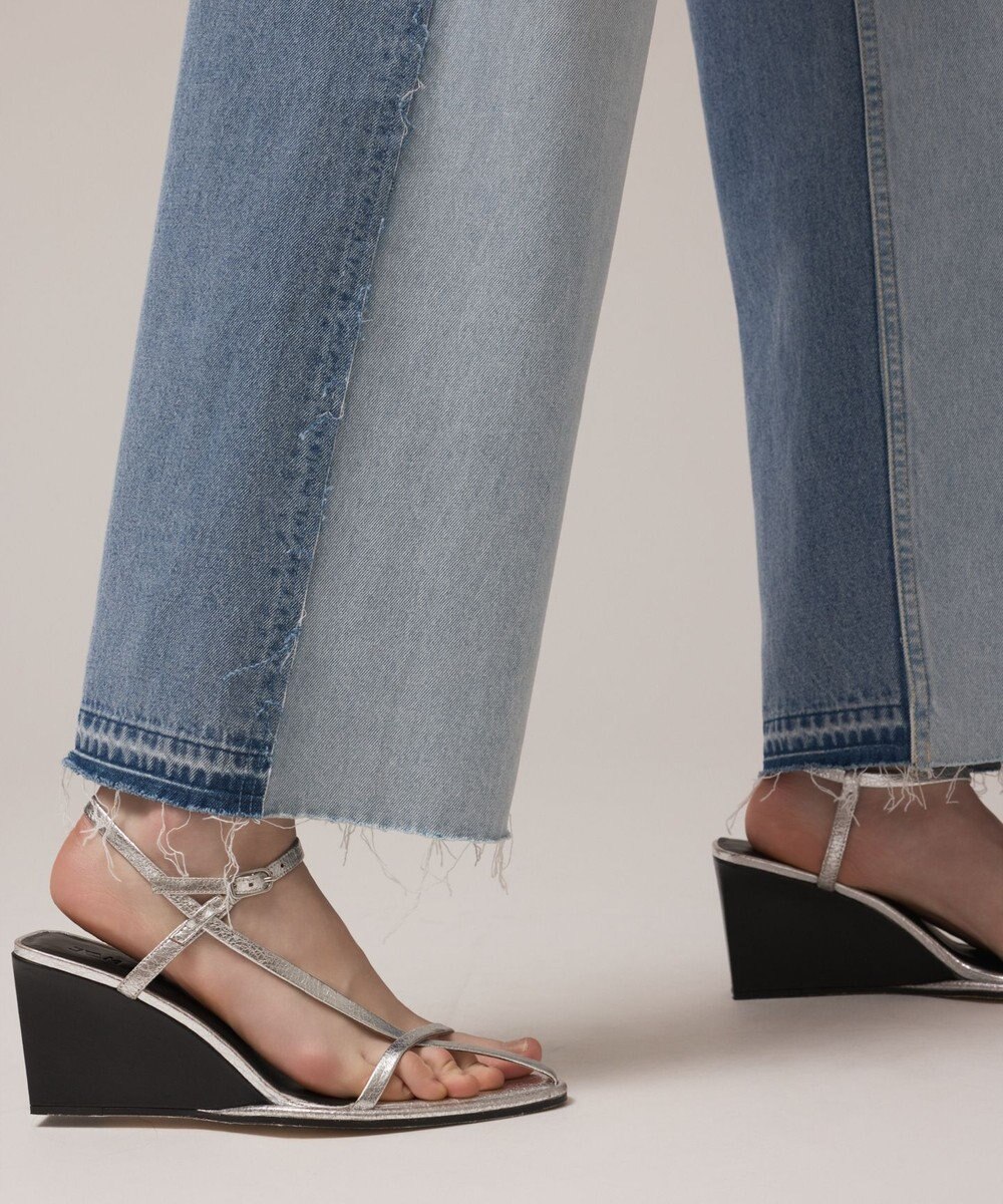 GRACE CONTINENTAL リメイクストレートデニムパンツ 