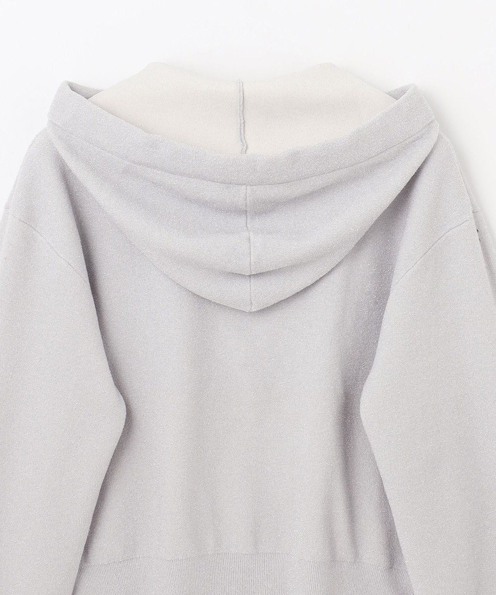 GRACE CONTINENTAL ラメニットパーカー