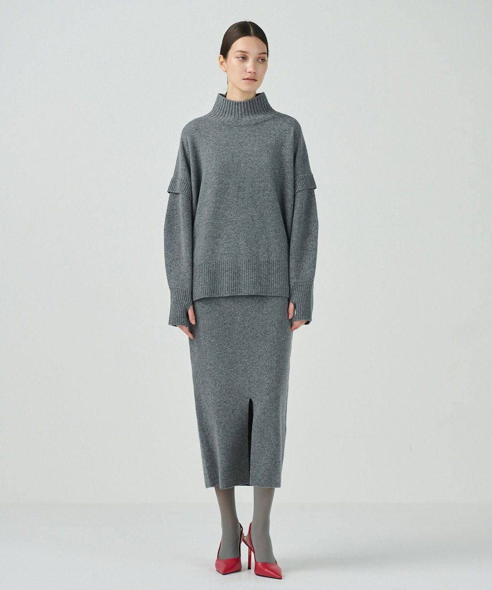 GRACE CONTINENTAL クーマラムニットトップ