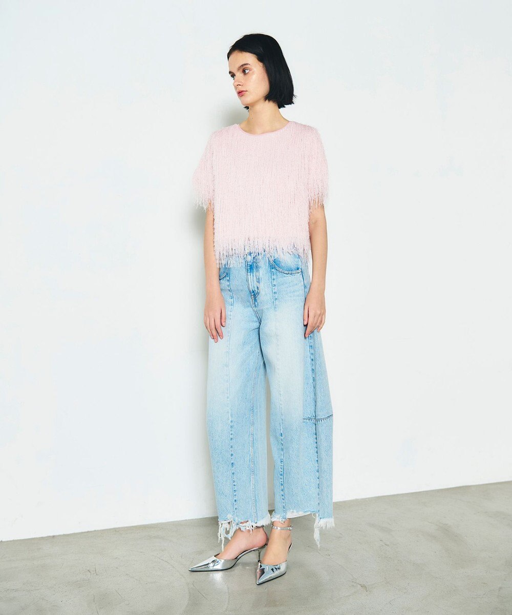 GRACE CONTINENTAL フリンジトップ 