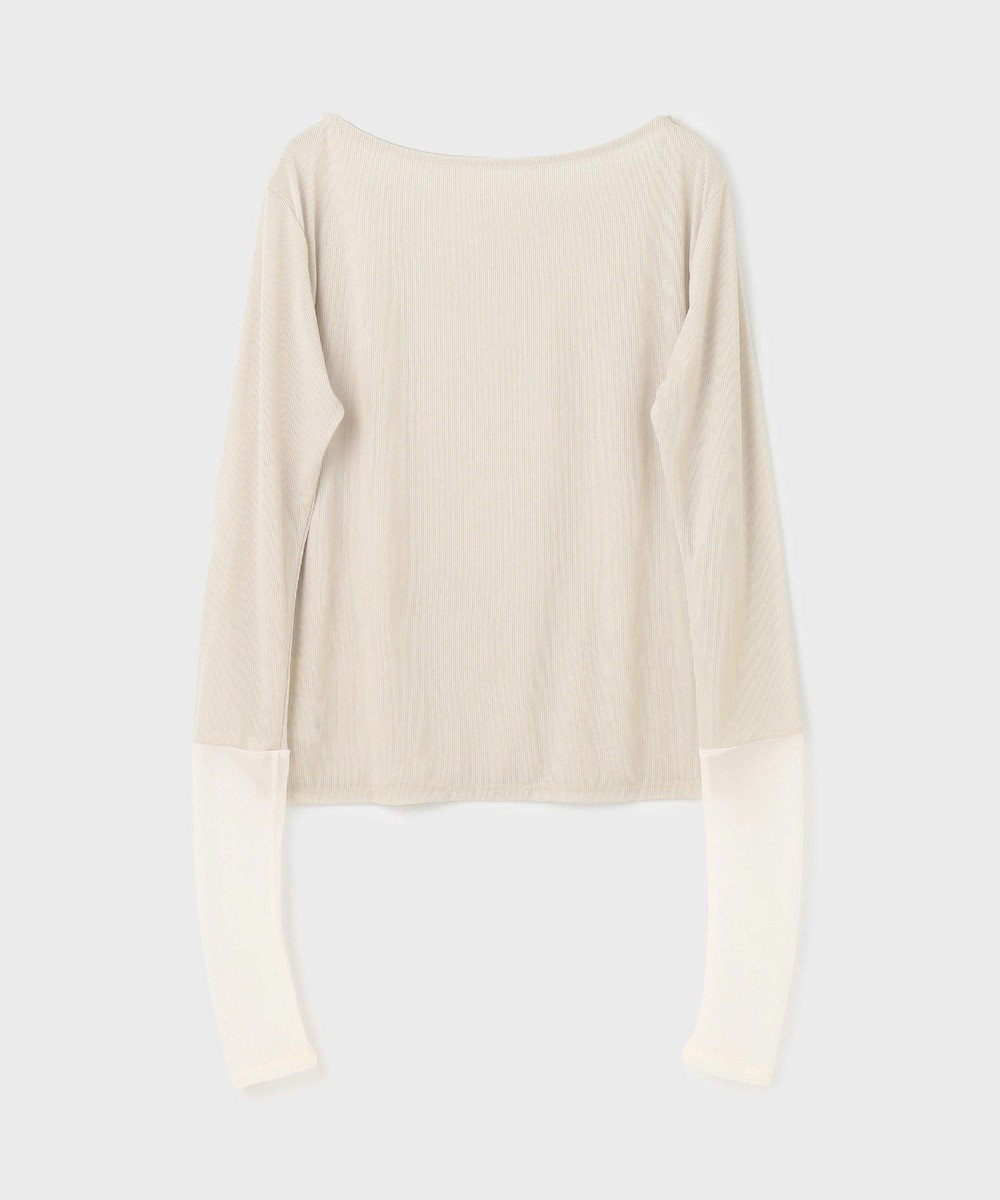 GRACE CONTINENTAL シアーアセテートカットトップ