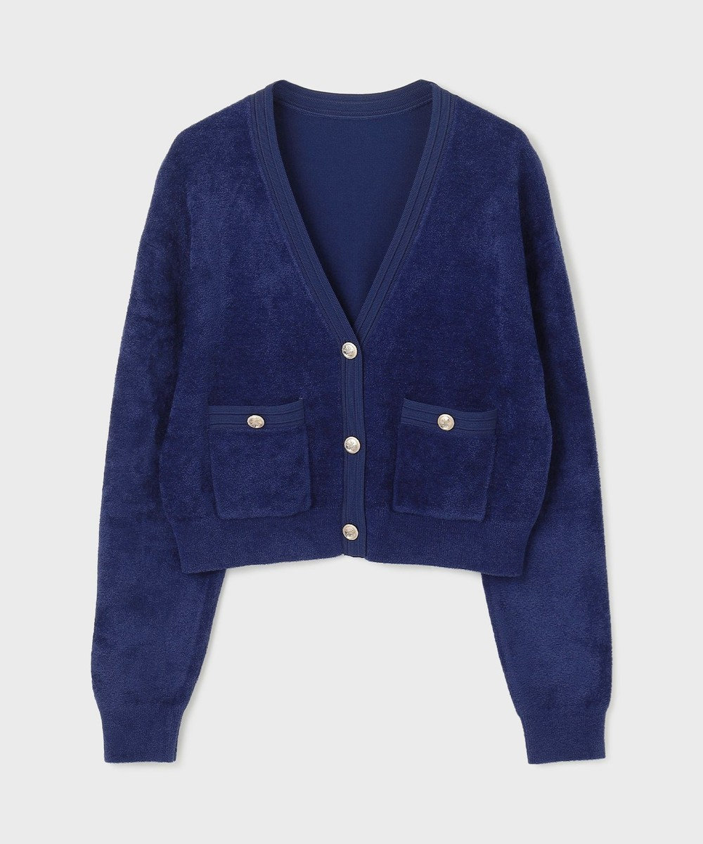 GRACE CONTINENTAL モールニットカーディガン