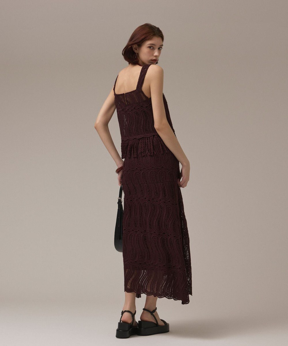 GRACE CONTINENTAL クロシェレーススカート 