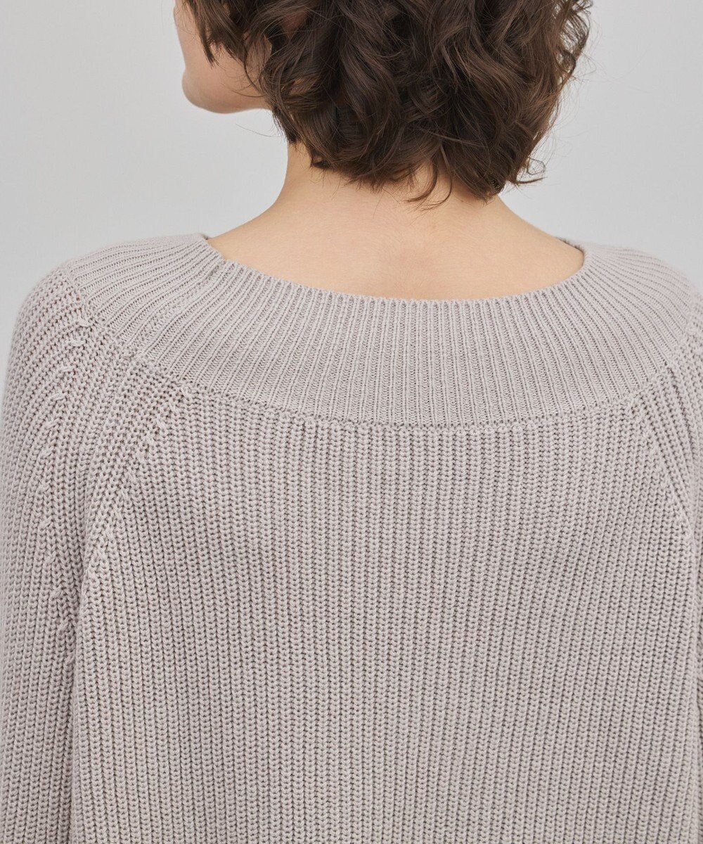 GRACE CONTINENTAL エンブロイダリーニットワンピース 