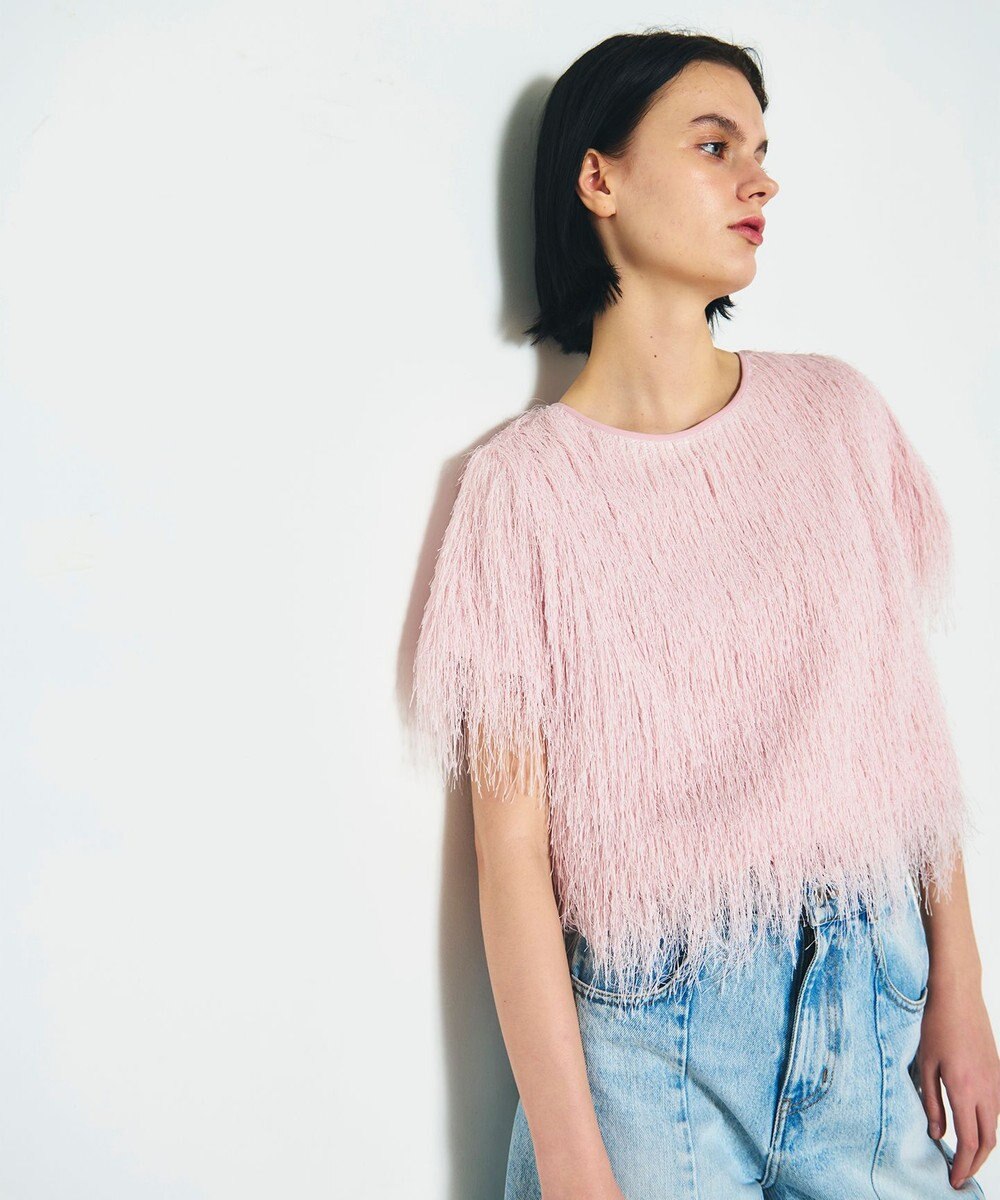 GRACE CONTINENTAL フリンジトップ 