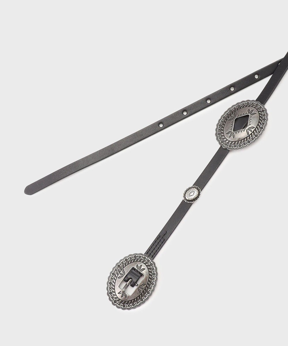 GRACE CONTINENTAL コンチョレザーベルト 