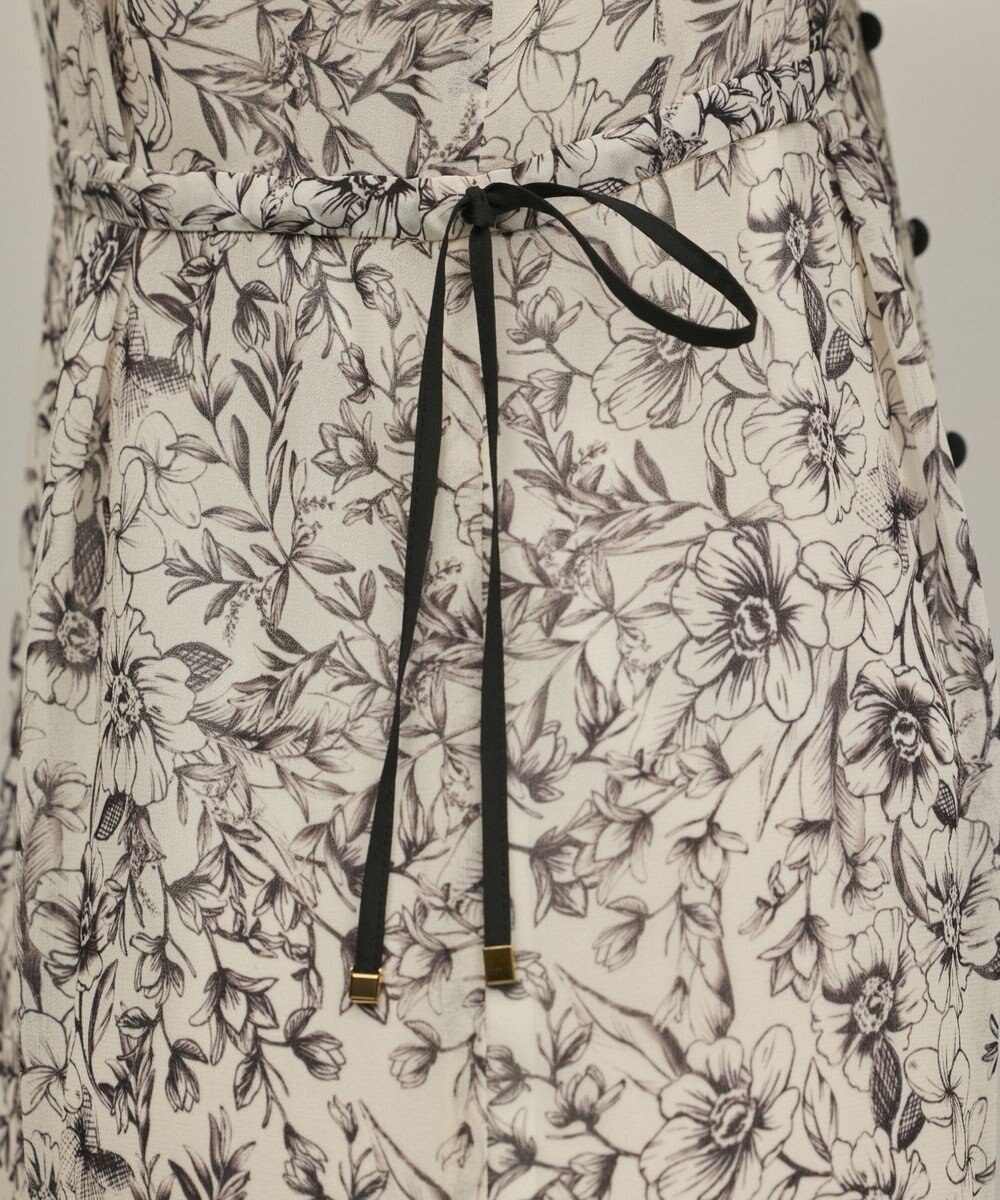 GRACE CONTINENTAL ドロストティアードフレアワンピース 