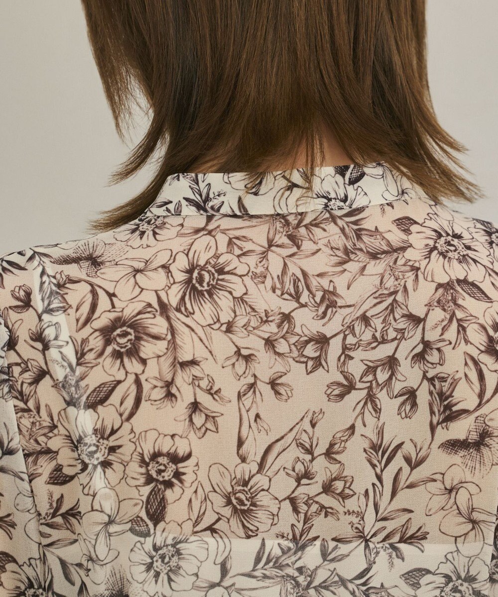 GRACE CONTINENTAL ドロストティアードフレアワンピース 