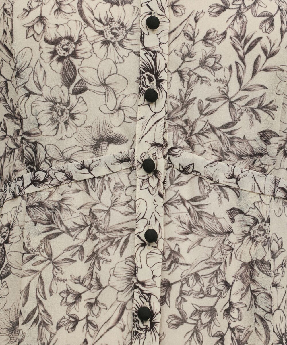 GRACE CONTINENTAL ドロストティアードフレアワンピース 