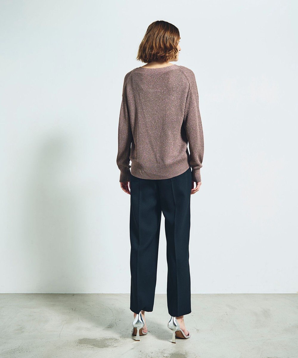 GRACE CONTINENTAL ラメニットカーディガン