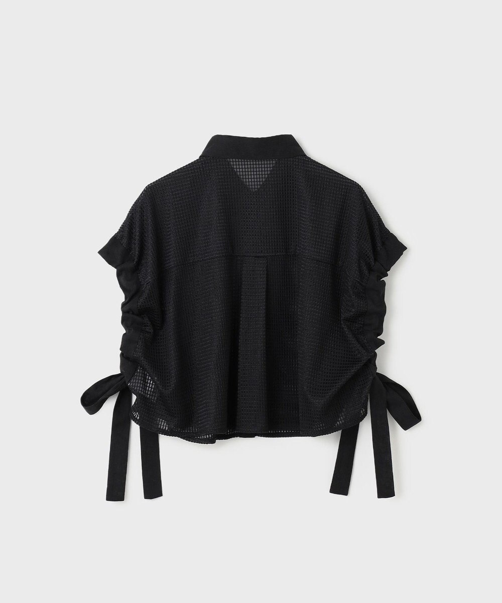 GRACE CONTINENTAL メッシュポンチョシャツ