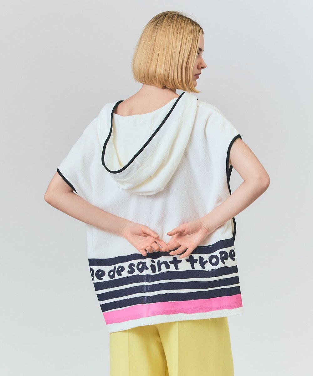 GRACE CONTINENTAL パイルポンチョフーディ 