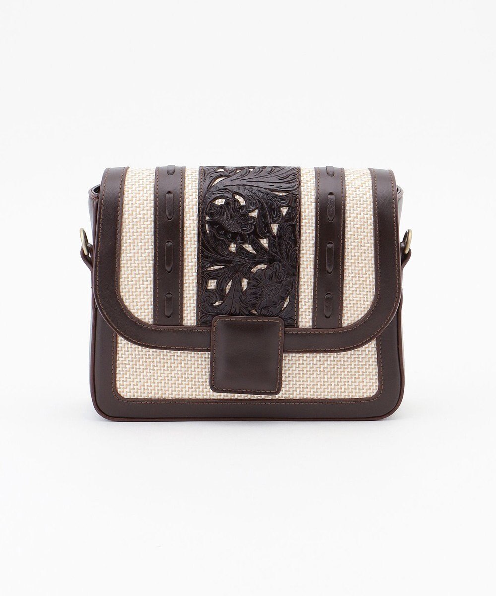 GRACE CONTINENTAL Cutwork mini Bag 