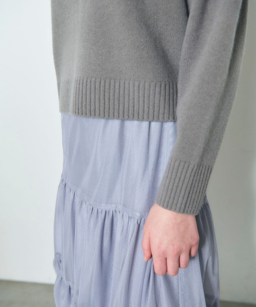 GRACE CONTINENTAL ウールルーズニットトップ
