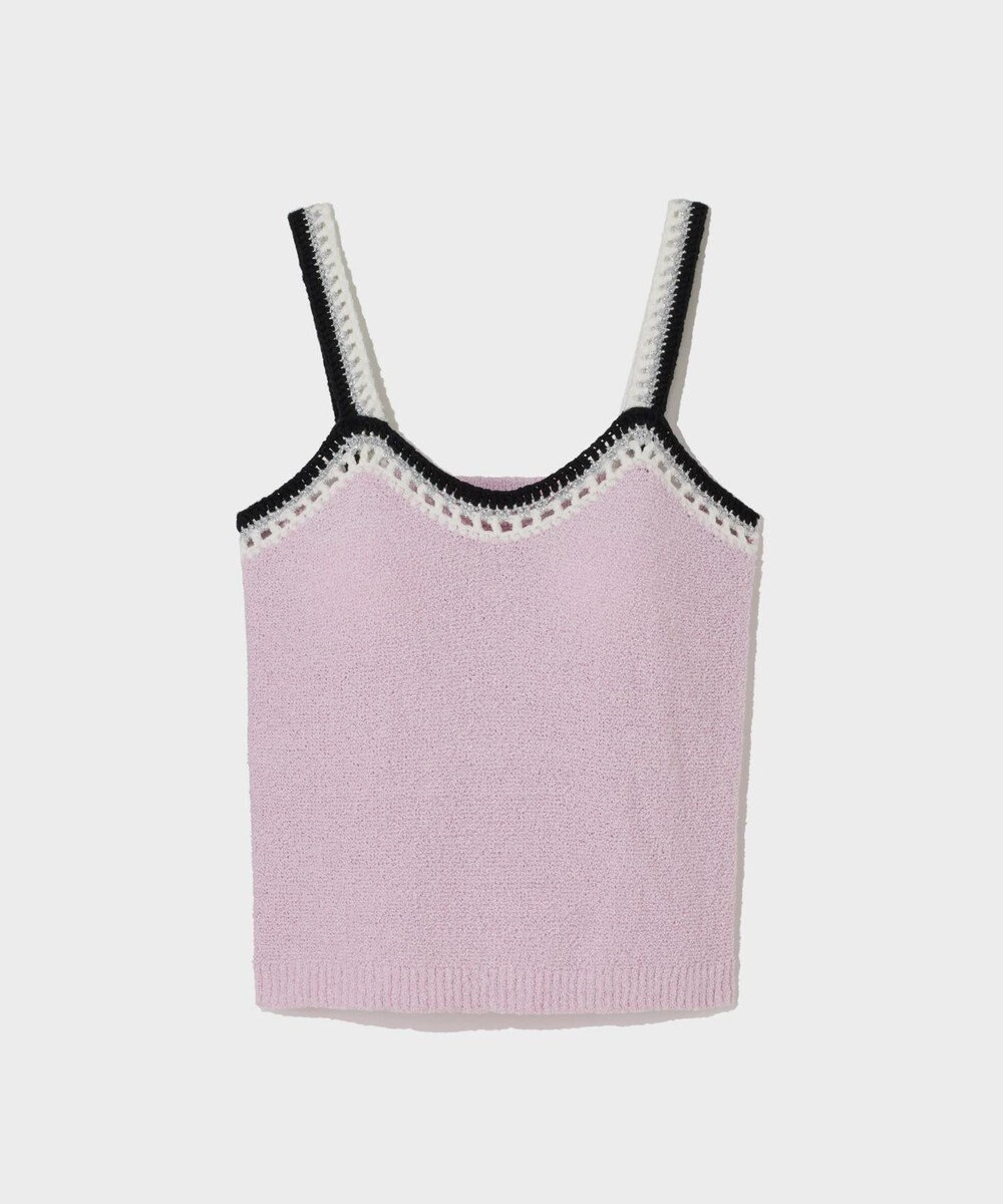 GRACE CONTINENTAL ツイーディーニットキャミ