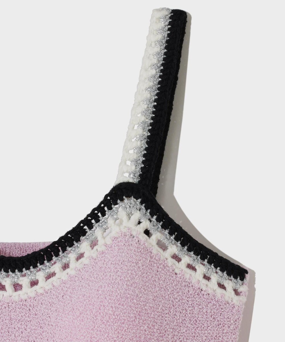 GRACE CONTINENTAL ツイーディーニットキャミ