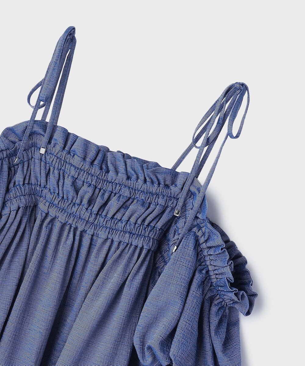 GRACE CONTINENTAL ギャザーフレアトップ 